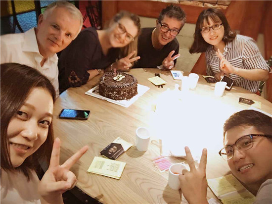 別樣的25歲——綠時伙伴為意大利客人慶生